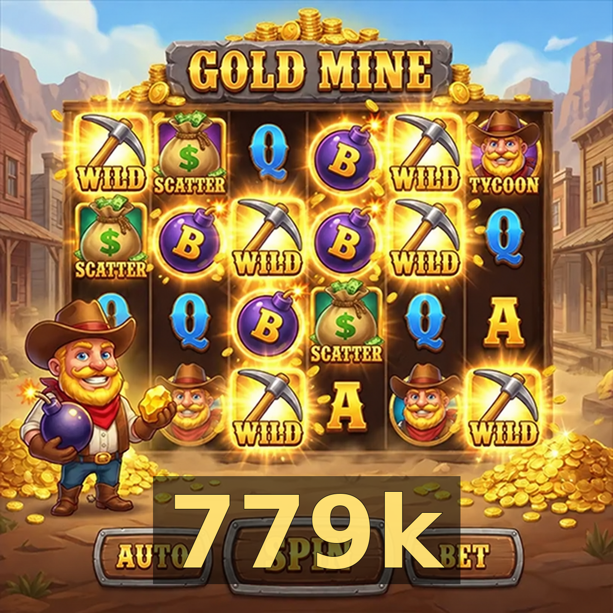 Jackpots em slots